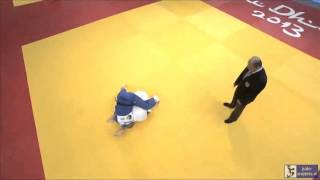 Judo 2013 Grand Prix Abu Dhabi: Sharipov (UZB) - Voelk (GER) [-73kg] bronze