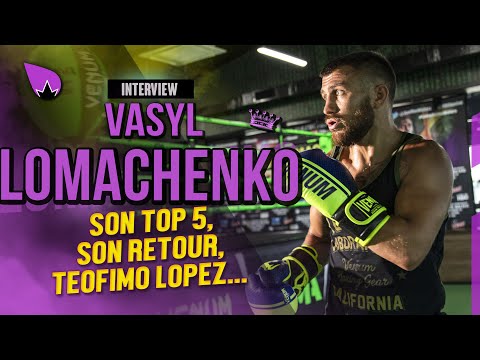 Interview Vasyl Lomachenko : "ce n'est pas mon comeback"