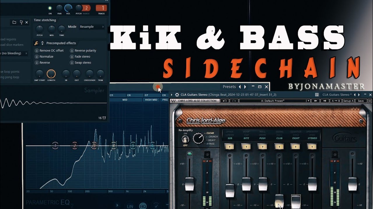 Как использовать сайдчейн в Fl Studio 21 «Kik & Bass» (микширование на языке суахили)