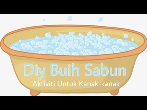 Video: Sabun Gliserin DIY Untuk Kanak-kanak