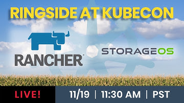 Live Chat with Rancher and StorageOS