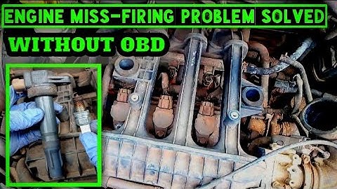 Engine Miss-firing  problem  solved /All Petrol Cars /Alto 800