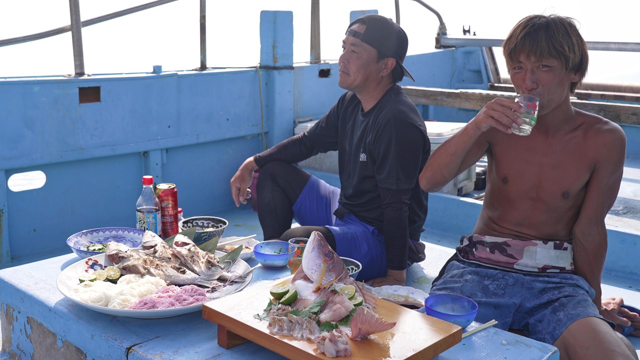 去る夏に台風の恵み | 船釣りで雅（みやび）な漁師めし