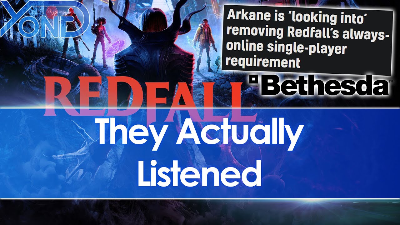 Arkane/Bethesda Working To Remove Online Requirement For Redfall Single Player Mode After Backlash