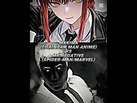 Makima Vs Mr Negative 2026 Edits Makima Mrnegative Youtube Deathbattle Fiction Anime 