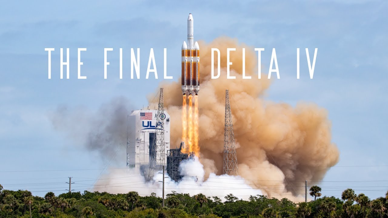 The Final Delta IV Heavy as seen from Launch Complex 34 - YouTube
