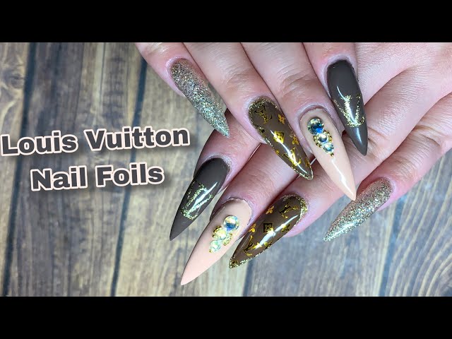 10 Colors LOUIS VUITTON Nail Foils