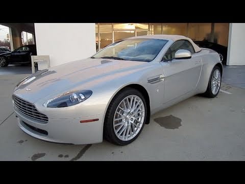2011 Aston Martin V8 Vantage Roadster Start Up, Exhaust, and In Depth