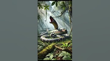 Amazon Jungle | Python Attacking  AI Nature Discovery (part 14) #shorts #amazon #trending #ai