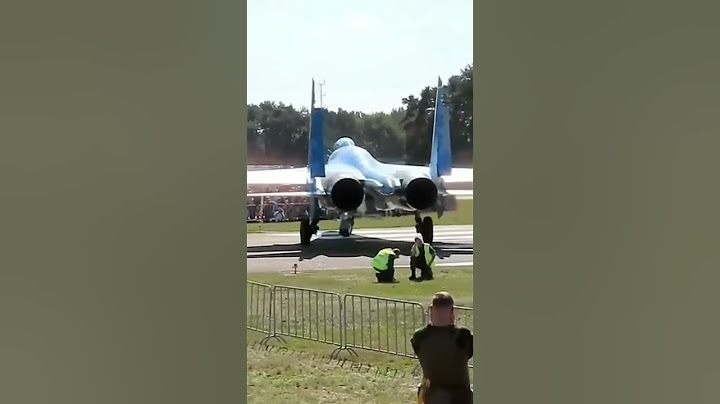 Fighter Jet Engine Thrust Power  | Su-27