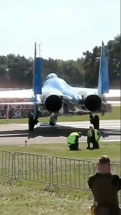 Fighter Jet Engine Thrust Power  | Su-27