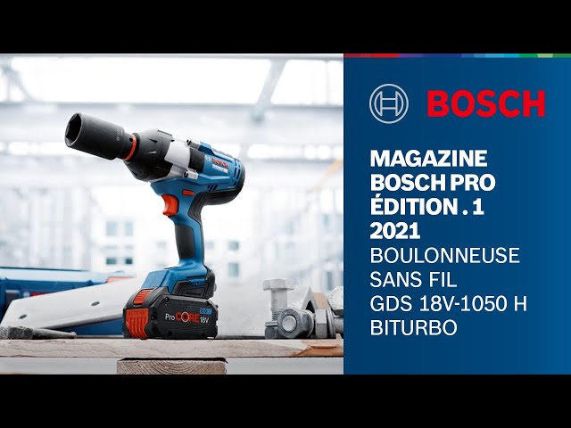 Clé à chocs Bosch GDS 18V-1050 H 8Ah