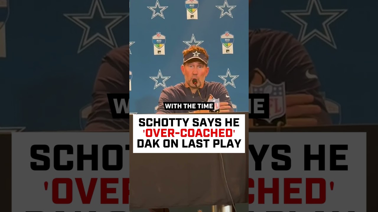 Brian Schottenheimer: I 'OVER-COACHED' Dak Prescott On Last Play