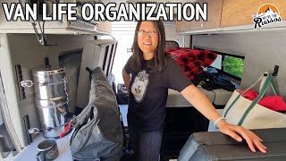 Packing and Organizing for Van Life with a Motorcycle