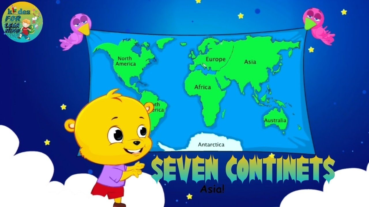 The Continents Asia!!! 🌎🌍🌏Nursery Rhymes and kides song|| Kides for ...