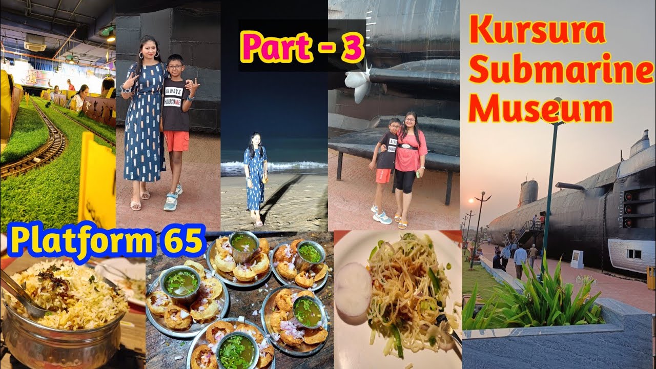 VMRDA INS Kursura Submarine Museum | Platform 65 | Vizag Vlogs 2023 | Part - 3