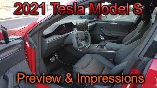 2021 Tesla Model S Long Range (Refreshed) Preview/Impressions