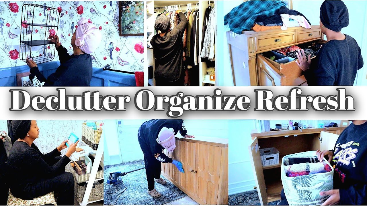 EXTREME LONG CLEANING MOTIVATION 2025 || CLOSET DECLUTTER + ORGANIZE ...