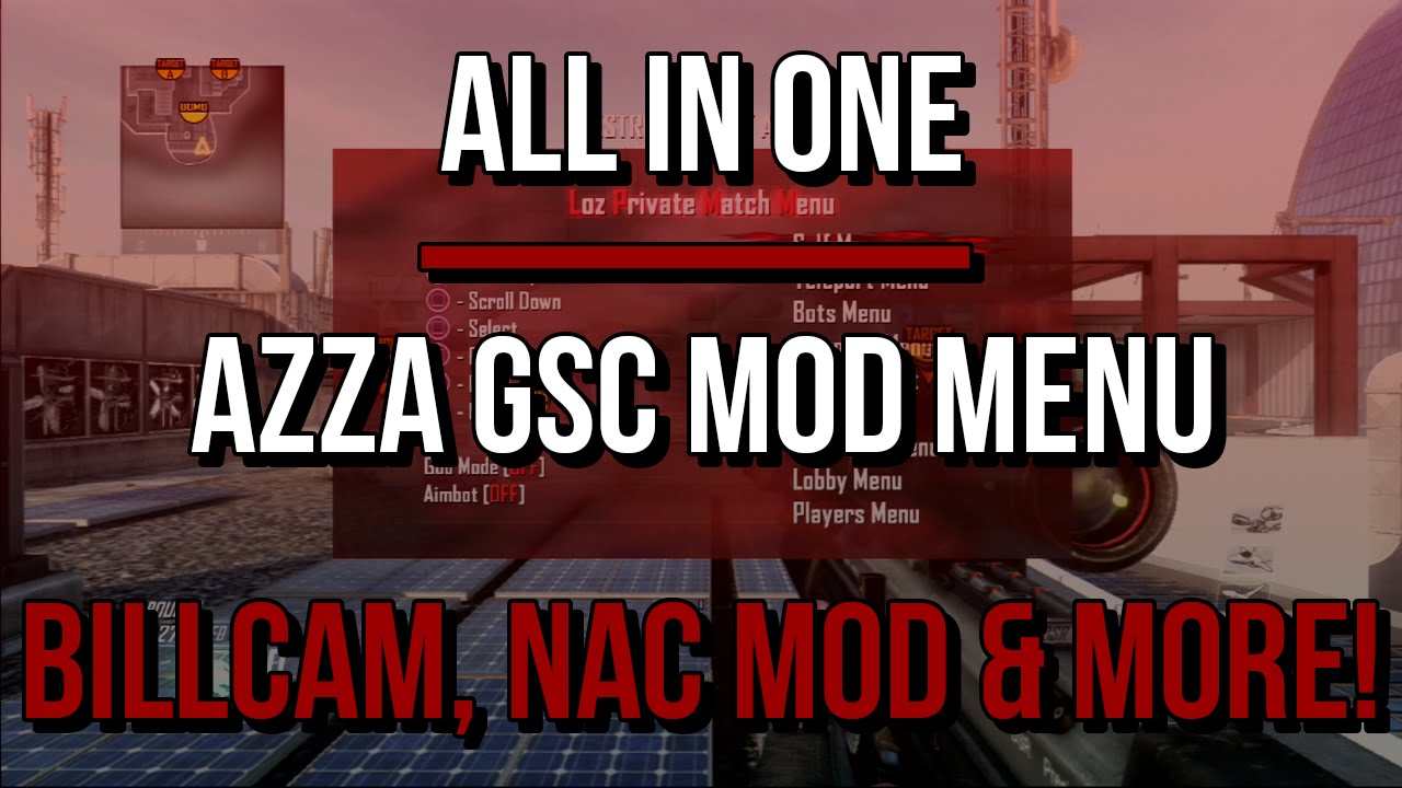 [PS3/BO2/1.19] All in One AZZA Menu! w/ SS Billcam, Nac-Mod and More ...
