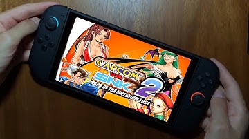 Capcom vs. SNK 2: Mark of the Millennium 2001 (Handheld) Nintendo Switch 2 Gameplay