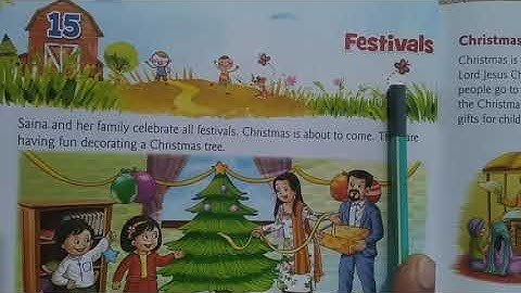 Class 1st EVS Lesson No. 15 Festival Part -1