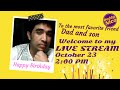 come and join me to my Birthday Live ,come and sing with me