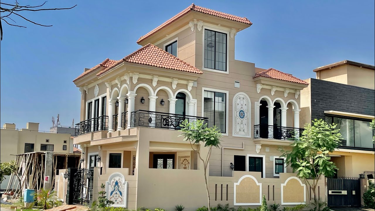 5 Marla Brand New French Themed Design House For Sale In DHA Lahore