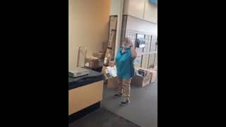 Crazy Public Freakout At The Post Office #karen