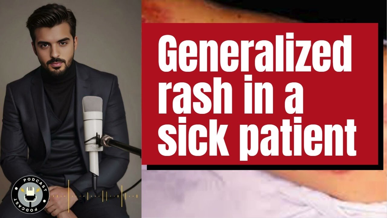 Generalized Unwell Generalized rash in a sick patient - YouTube