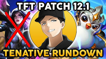 TFT SET 6 PATCH 12.1 RUNDOWN RECAP | LIQUID ROBINSONGZ THOUGHTS AND PREDICTIONS ON RANKED META