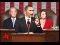 Nick manning sneaks into obama speech