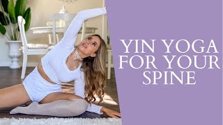 Yin Yoga For Your Spine