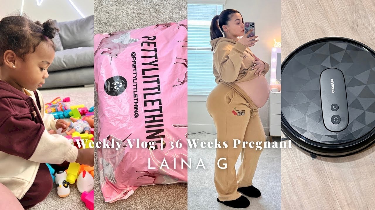Struggles Of Being Pregnant 36 Weeks| Open Packages W/ Me, AIRROBO Black Friday Deal \u0026 More