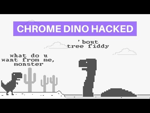 Chrome Dinosaur Game Hacked Make Highest Score Change Game
