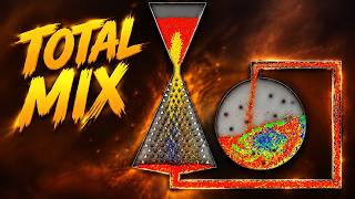 Colorful Particles vs Transport Crusher #8 💥 Satisfying Physics Simulation | ASMR screenshot 5