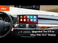 BMW E70 E71 Install A PEMP 12.3" Ultra-thin Android Screen (Left/Right Symmetrical)