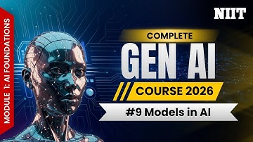 Models in AI  Model Building Process, Regression, Classification & Clustering | NIIT GenAI COurse S9