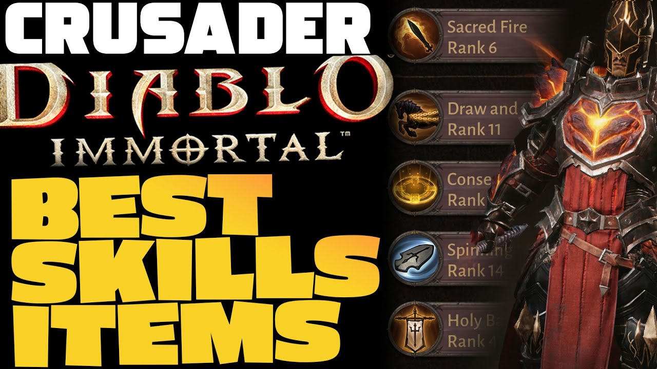 Diablo Immortal - Crusader Skills