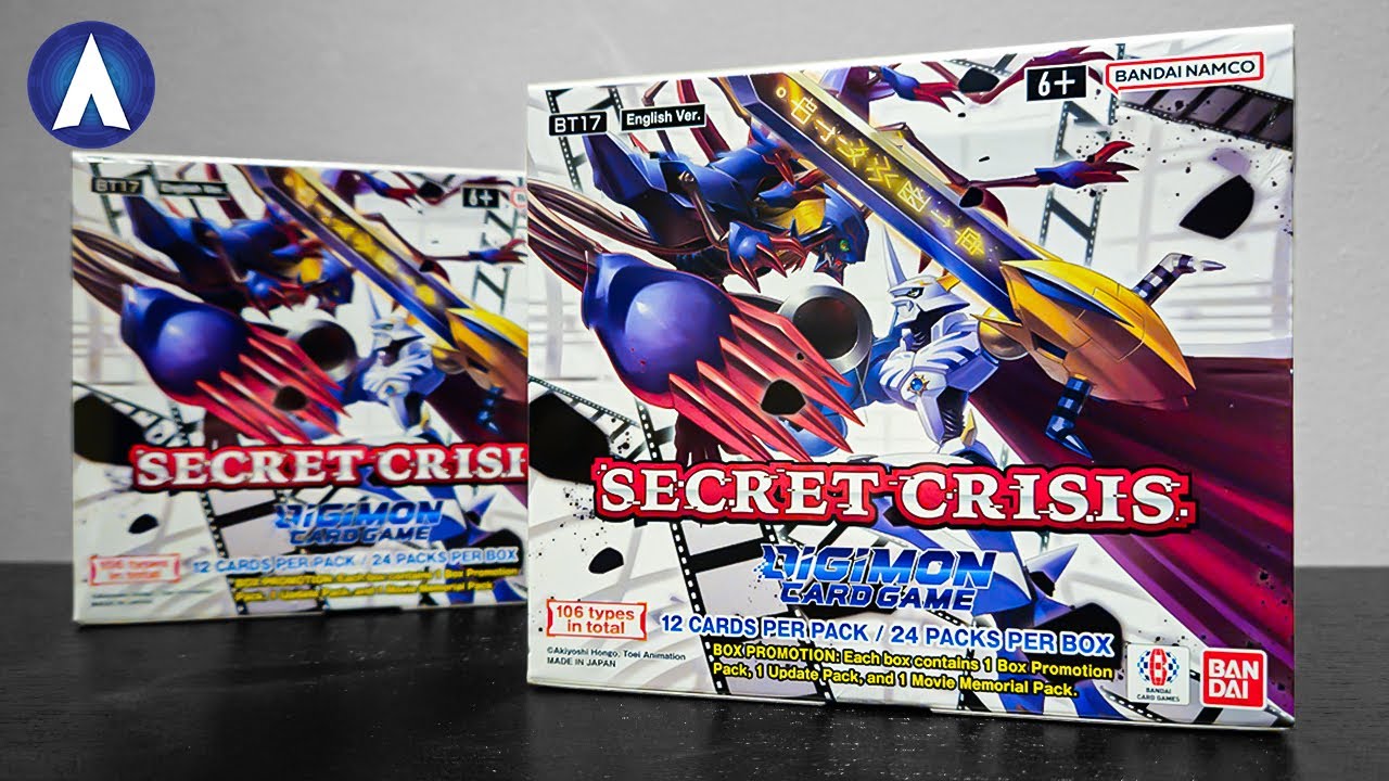 DOUBLE SECRET RARE!!! BT17 Secret Crisis Box Opening & Unboxing