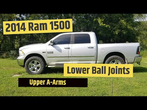 2014-ram-1500,-lower-ball-joint-replacement-and-upper-a-arms!-step-by-step!