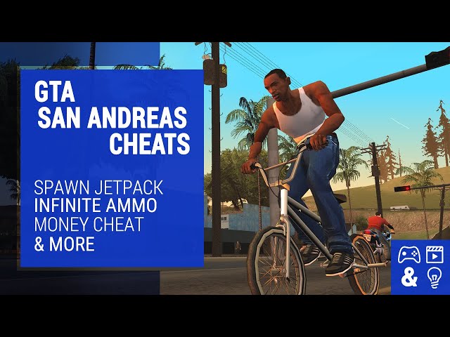 🔥GTA San Andreas CHEATS PS3 - 30 Cheat codes (Weapons, Jetpack, Money,  Sport Cars, Unlimited Health) 