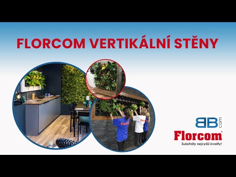 FLORCOM Vertikální stěny