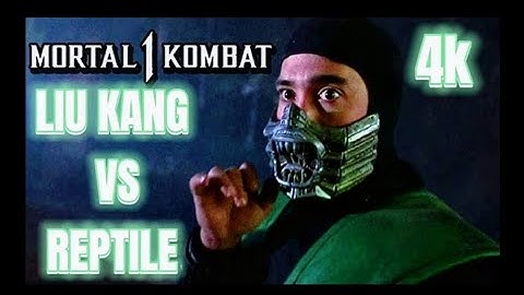 LIU KANG VS REPTILE | MORTAL KOMBAT