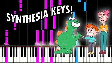 Elliott from Earth Theme Song on SYNTHESIA KEYS!