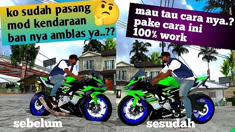 TUTORIAL‼️CARA MENGATASI BAN AMBLAS / TENGGELAM KE ASPAL - GTA SA ANDROID