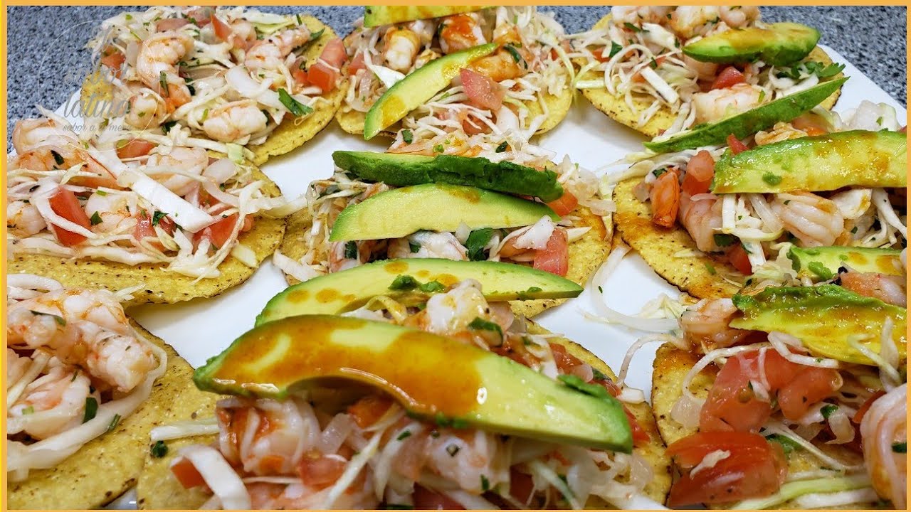 Descubrir 97+ imagen receta para preparar tostadas de camaron - Abzlocal.mx