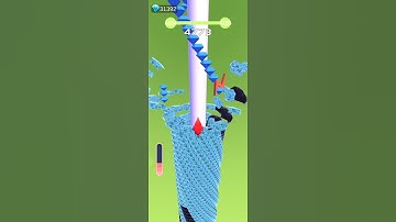 Crazy Gameplay Stackball New Record #shorts #gaming #viral #trending #stackball