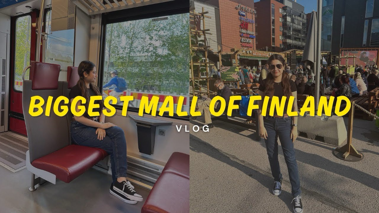 Inside the BIGGEST MALL of Finland | Sello mall | Weekend Vlog ☀️ 