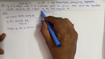 11th maths l Two Dimensional Analytical Geometry l Exercise:6.1(8)