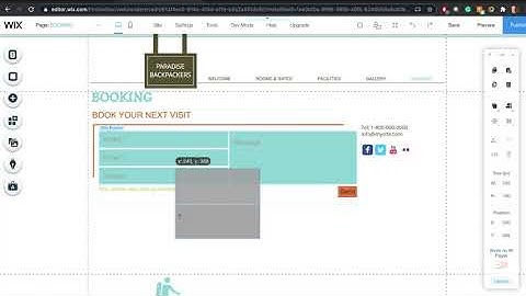 How to add a rental availability calendar to a Wix powered website